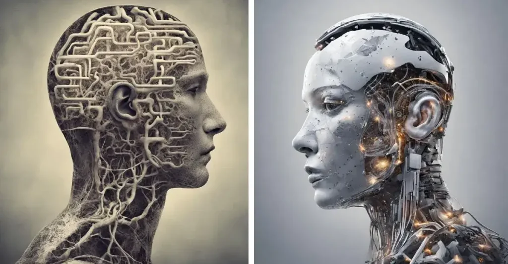 AI vs human 