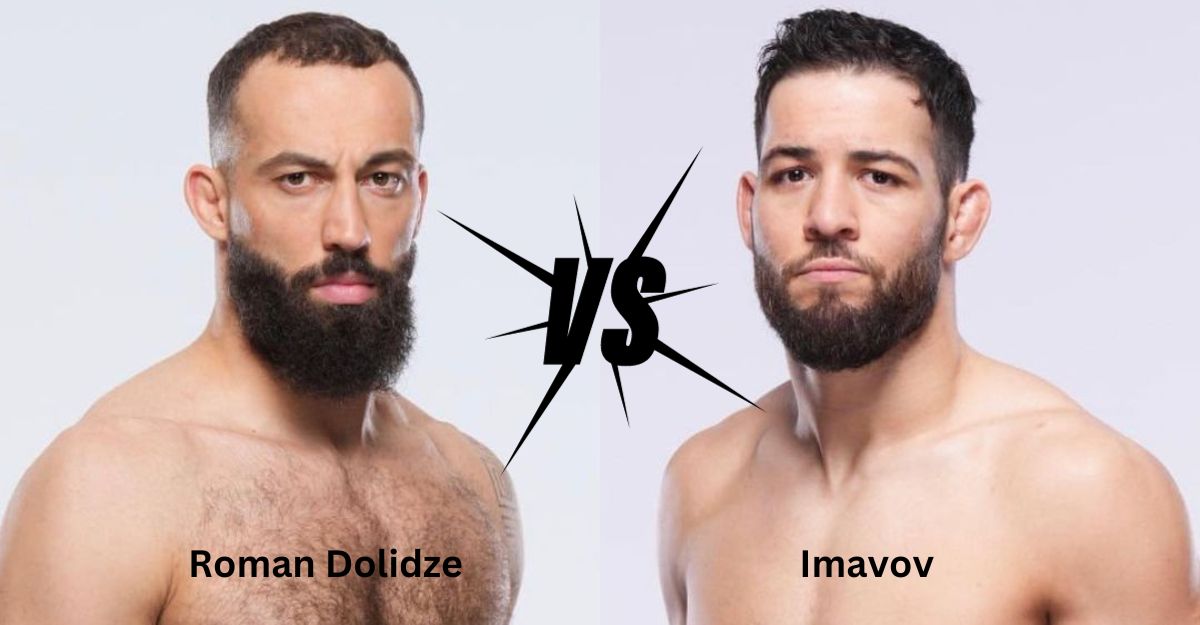 UFC Fight Night: Roman Dolidze vs. Imavov Detail Here.