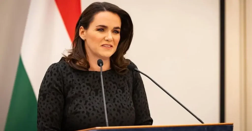 Hungry President Katalin Novak